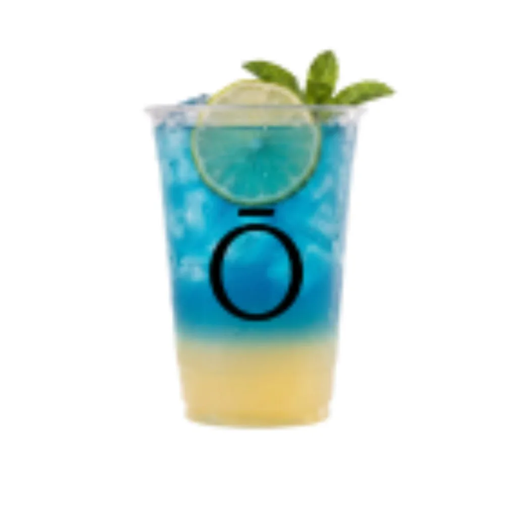 Iced Blue Spirulina Lemonade