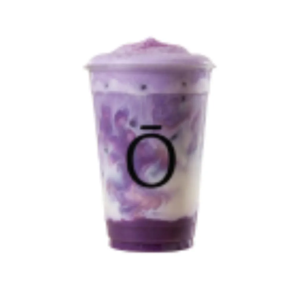 Iced UBE Latte